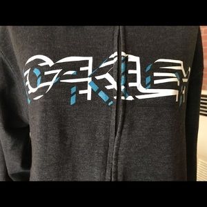 σαklєч zíp up ѕwєαtѕhírt ín dαrk grαч medium